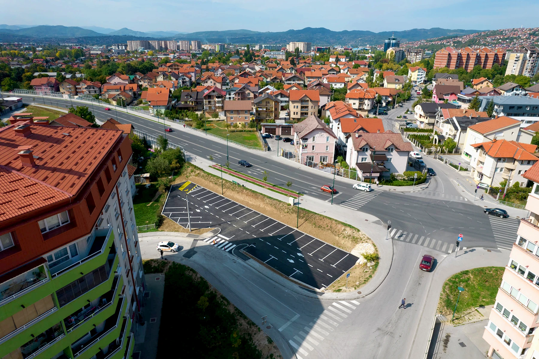 Parking u naselju Dobrinja A Branislava Nusica 2