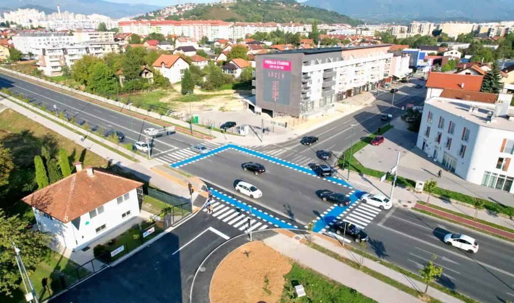 raskrsnica ulica Hajrudina Šabanije, Braće Mulić, A transverzala GMT Design Projektovanje i nadzor 2