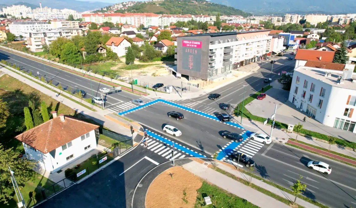 raskrsnica ulica Hajrudina Šabanije, Braće Mulić, A transverzala GMT Design Projektovanje i nadzor 2