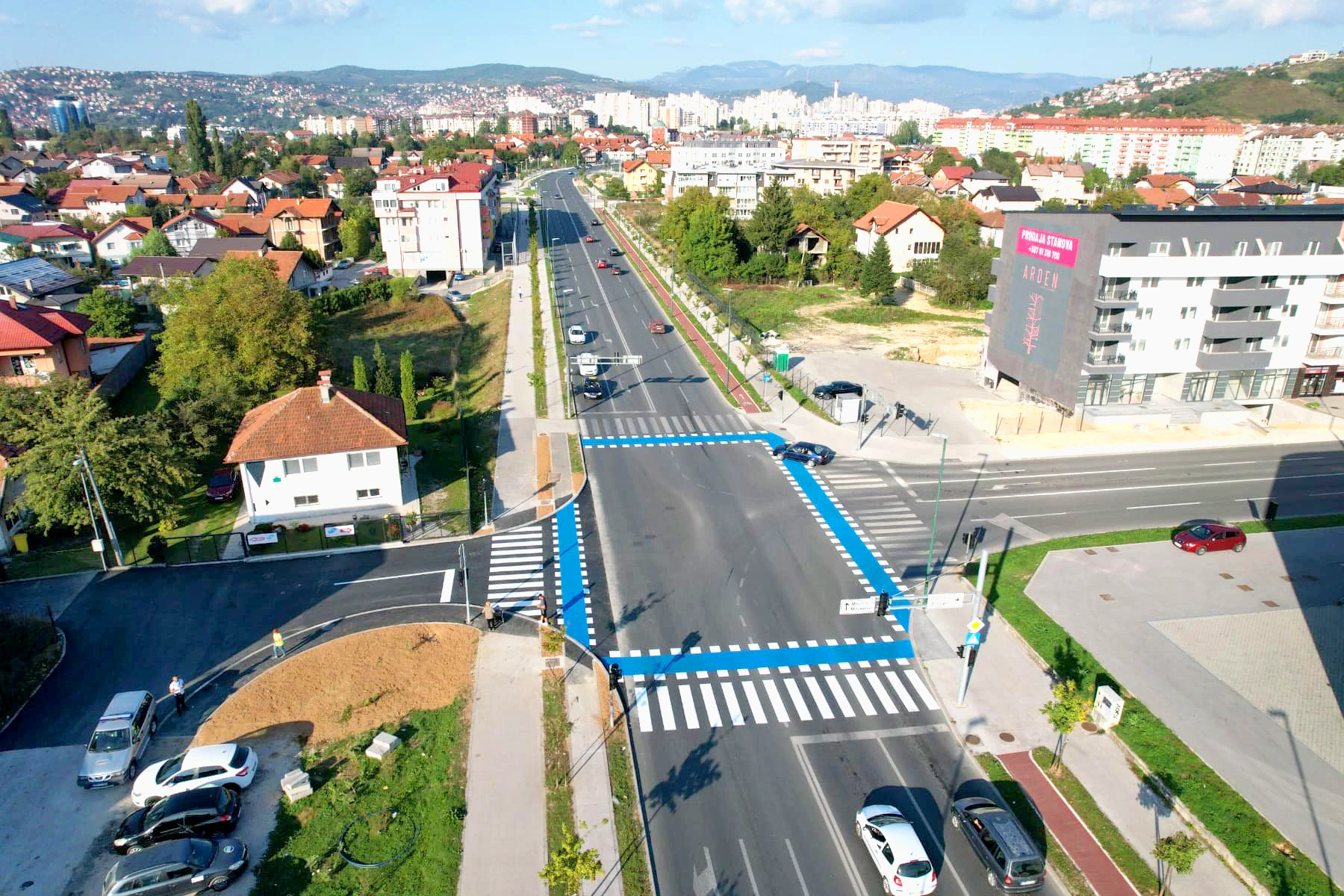 raskrsnica ulica Hajrudina Šabanije, Braće Mulić, A transverzala GMT Design Projektovanje i nadzor 2