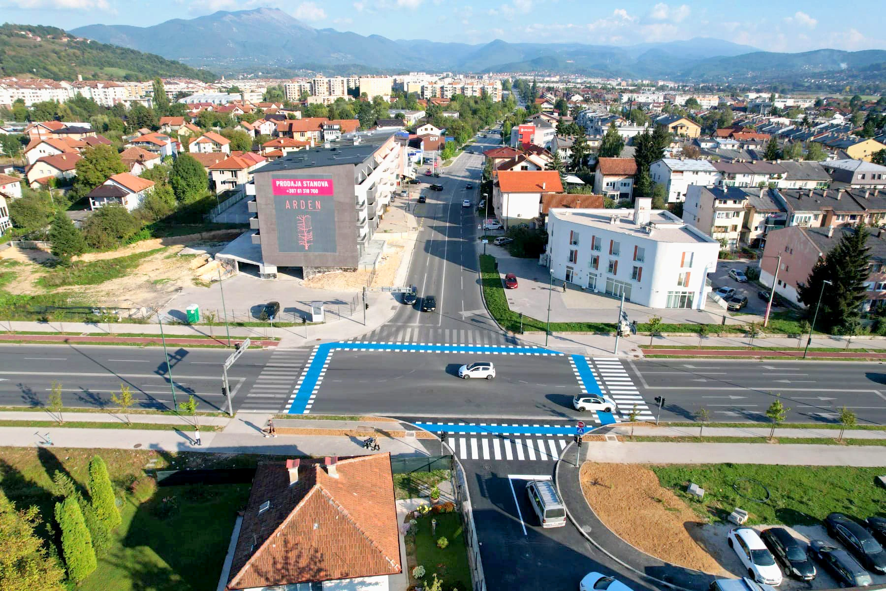 raskrsnica ulica Hajrudina Šabanije, Braće Mulić, A transverzala GMT Design Projektovanje i nadzor 2