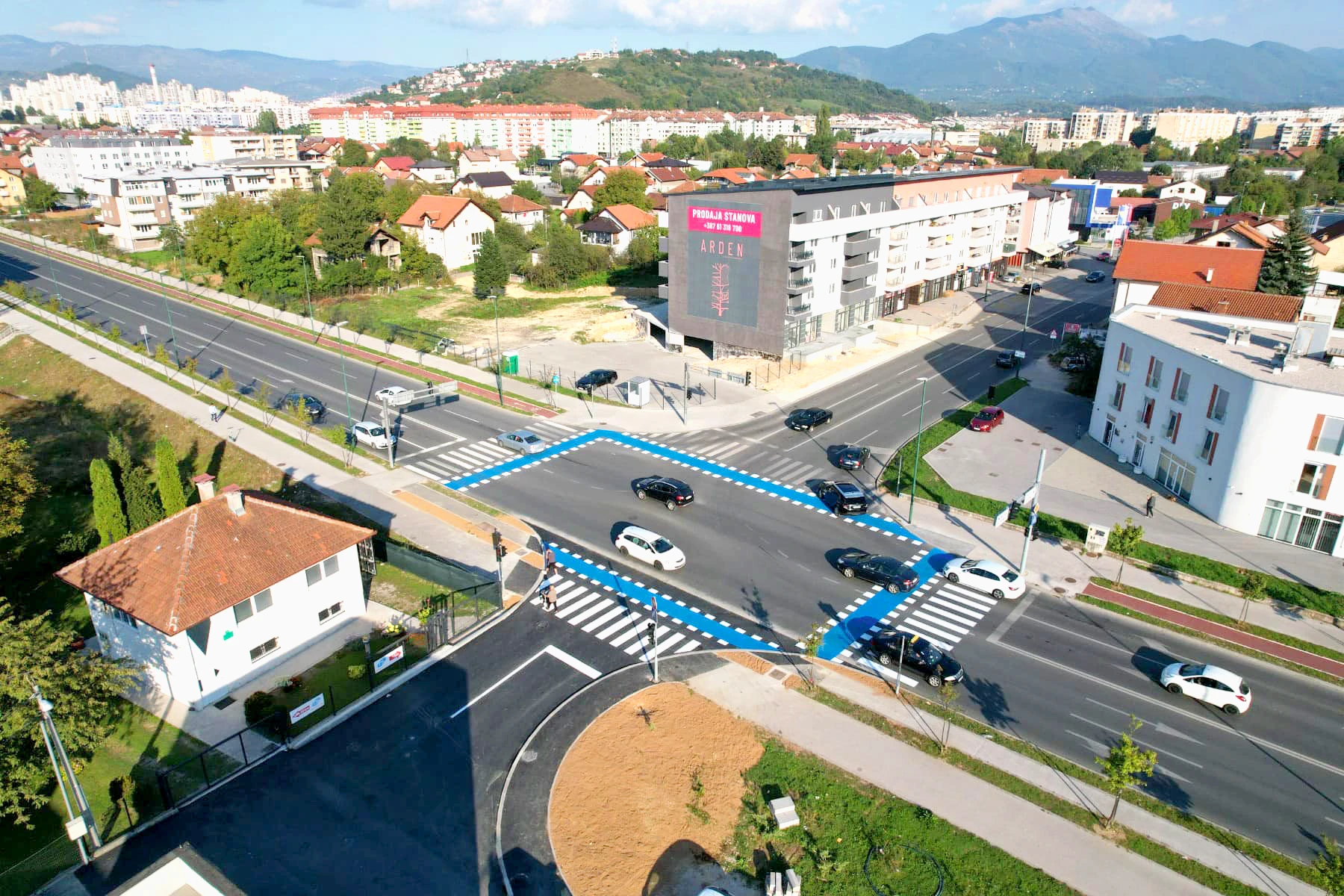 raskrsnica ulica Hajrudina Šabanije, Braće Mulić, A transverzala GMT Design Projektovanje i nadzor 2